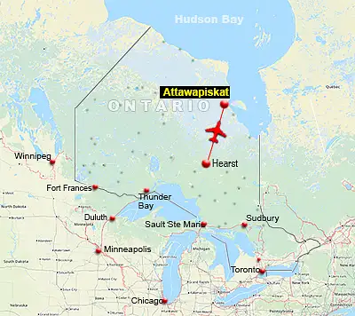 Webequie Helicopter Charter Flights